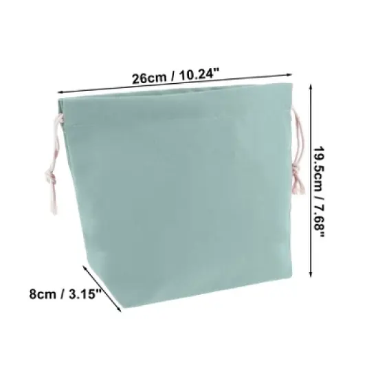 Unique Bargains Women Drawstring Travel Makeup Bag 1 Pc image {1}