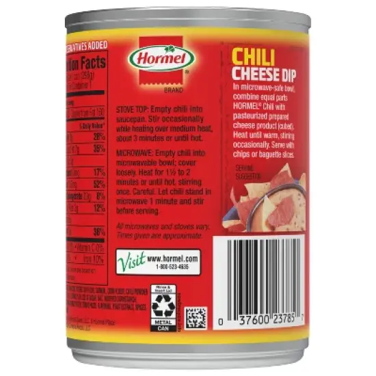 Hormel No Beans Chili - 10.5oz image {3}
