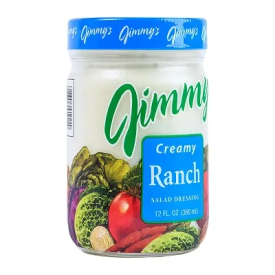 Jimmy's Creamy Ranch Salad Dressing - 12 fl oz image {4}