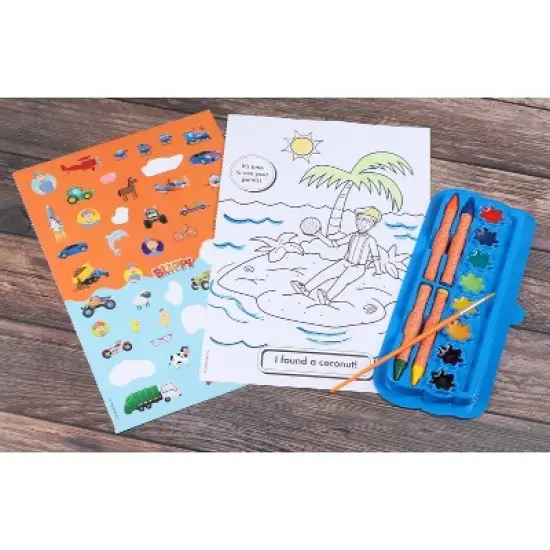 Blippi: So Much to See! - (Color & Activity with Crayons and Paint) by  Editors of Studio Fun International (Paperback) image {1}