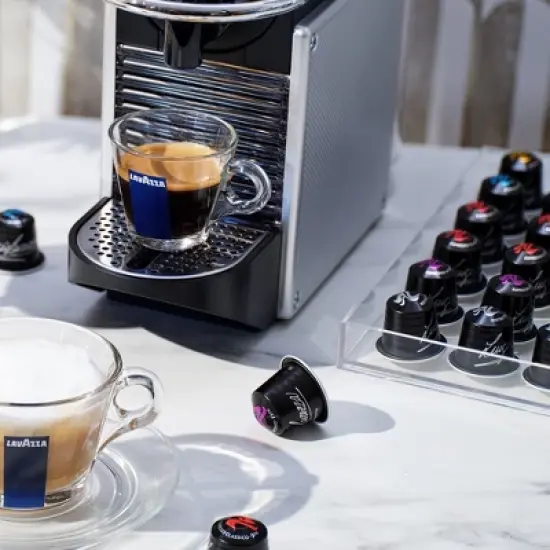 Lavazza Espresso Variety Pack of Aluminum Capsules Compatible with Nespresso* Original Machines, Contains Light, Medium, and Dark Roast (60 Capsules) image {9}