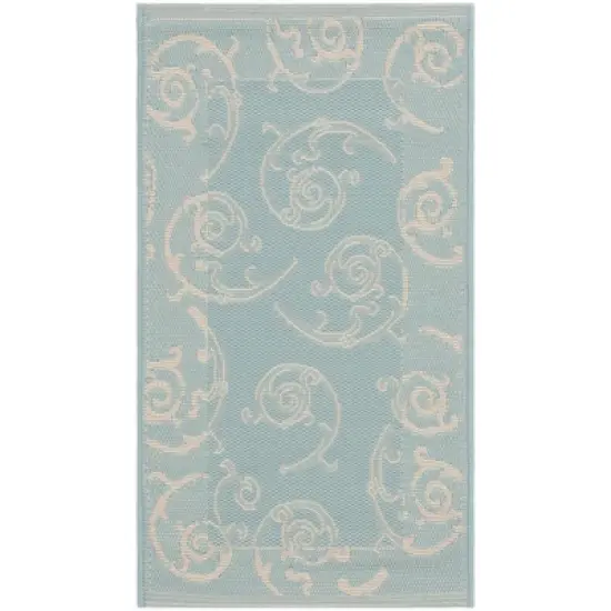 Courtyard CY6108 Power Loomed Indoor and Outdoor Rug - Safavieh image {6}