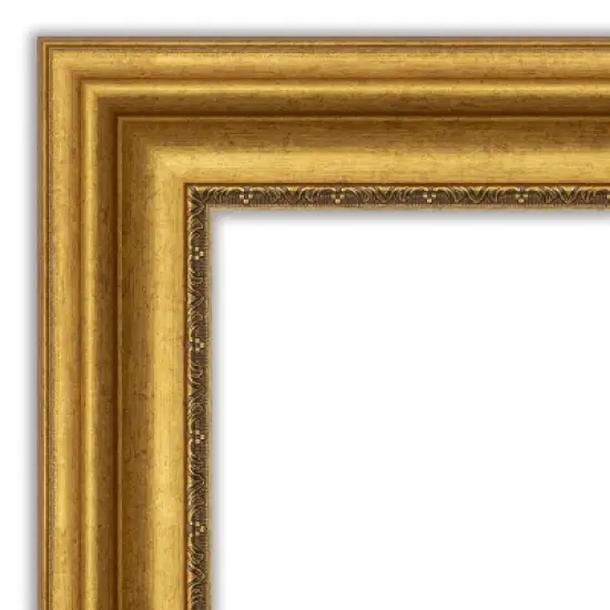 Amanti Art Parlor Gold Framed Magnetic Dry Erase Board image {2}