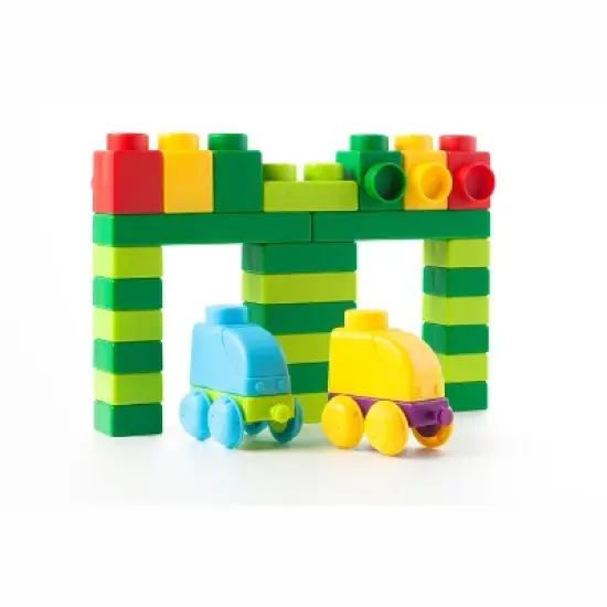 UNiPLAY Traffic Series &mdash; Toy Stacking Blocks, Set for Creativity, Early Learning Toy, Build Your Own Vehicles for Ages 3 Years Old and Up image {8}