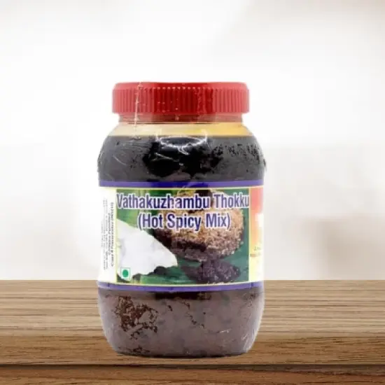 Shastha Rice Meals Combo - Athur Rice + vathakuzhambu Thokku + Tomato Appalam + Seedai + Cothas Coffee Decoction For Kithen Grocery Items image {2}