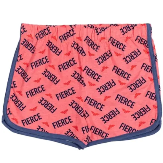 DC Comics Justice League Wonder Woman 3 Piece Outfit Set: T-Shirt Legging Shorts  image {6}