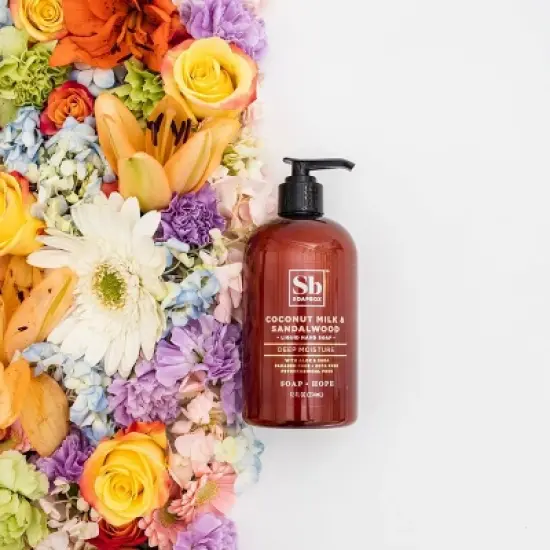 SoapBox Coconut Milk & Sandalwood Deep Moisture Liquid Hand Soap - 12 fl oz/3pk image {4}