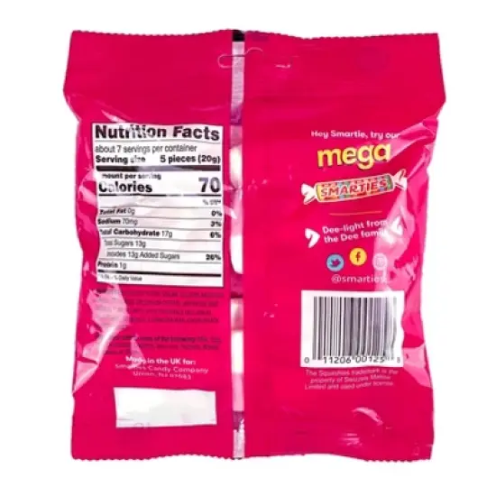 Smarties Squashies Candy - 5oz image {1}