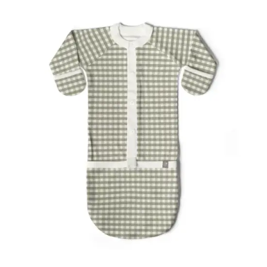 Goumikids Viscose Made from Bamboo Organic Cotton Convertible Baby Gown image {11}