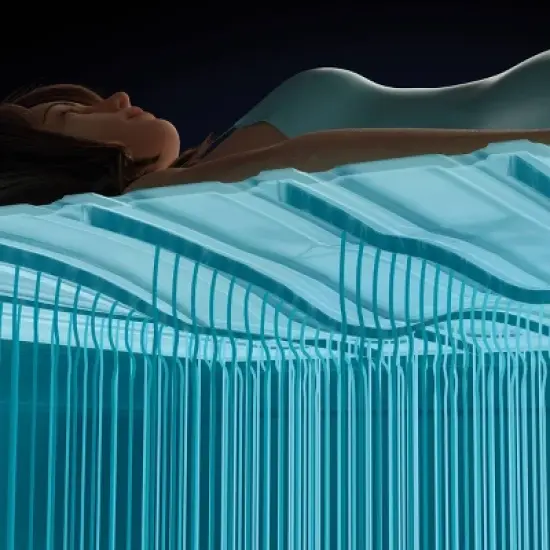 Intex Raised 16" Air Mattress with Hand Held 120V Pump - Queen Size image {3}