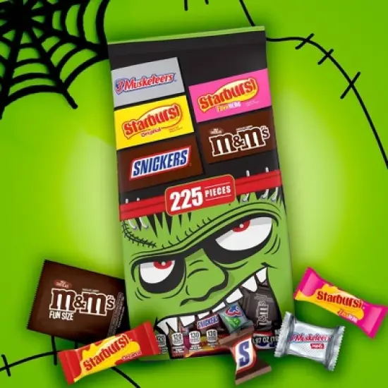 M&M's, Snickers, Starburst & 3Musketeers Halloween Variety Pack - 67.97oz/225ct image {1}