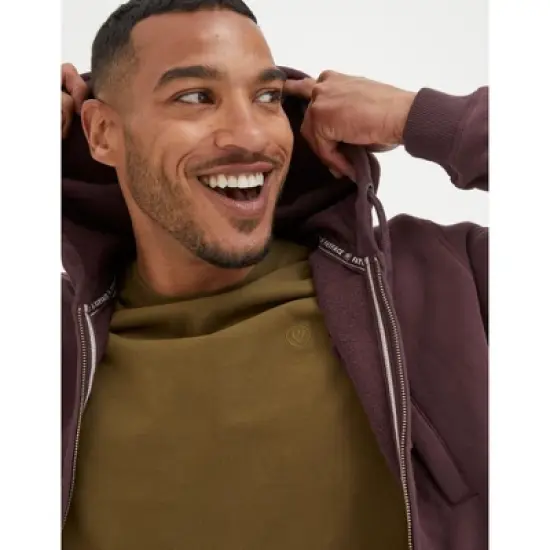 FatFace Mens Brooke Zip Through Hoodie image {1}