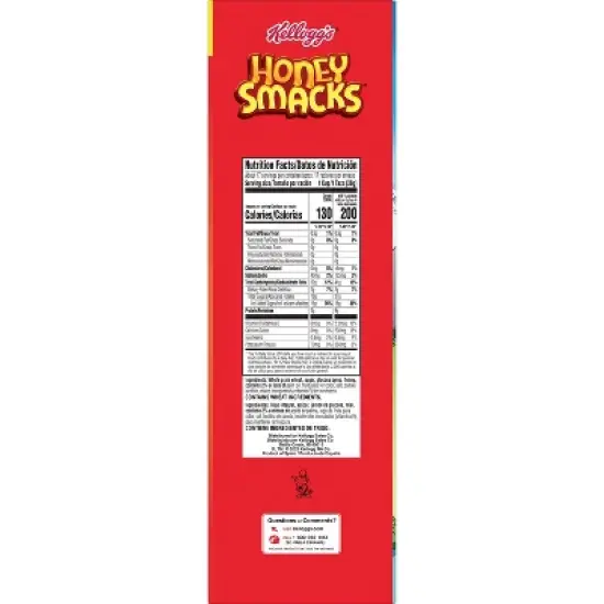 Kellogg's Honey Smacks Cereal - 21.2oz image {6}