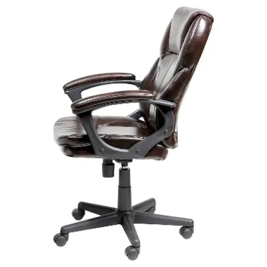 Manager's Chair Roasted Chestnut Brown - Serta image {3}