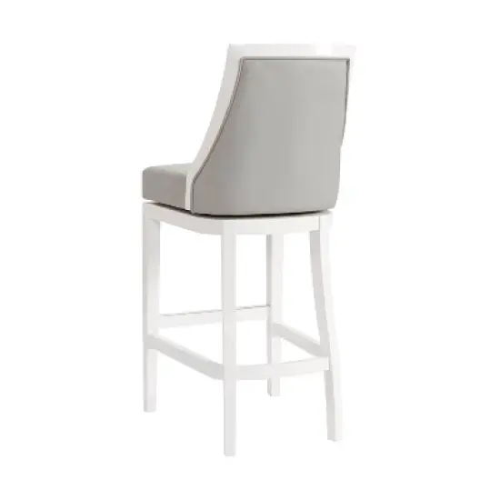 Ellie Bar Height Stool with Back - Alaterre Furniture image {5}