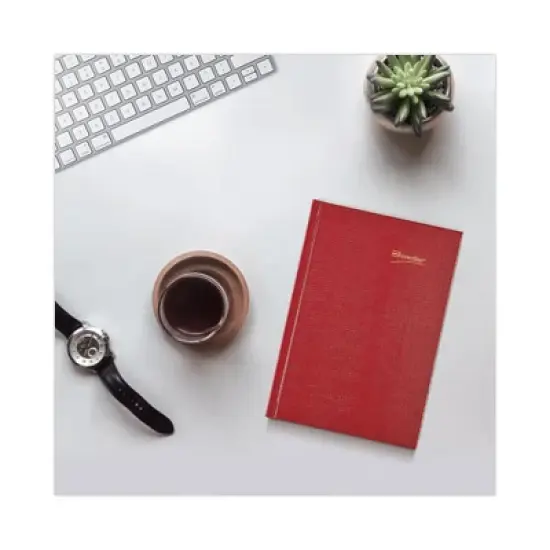 Daily/Monthly Planner, 8.25 x 5.75, Red Cover, 12-Month (Jan to Dec): 2026 image {4}