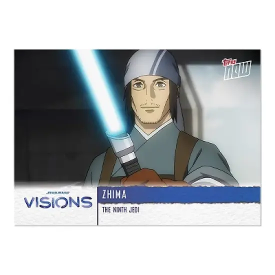 TOPPS NOW 2021 Star Wars Visions 5-Card Pack | The Ninth Jedi image {2}