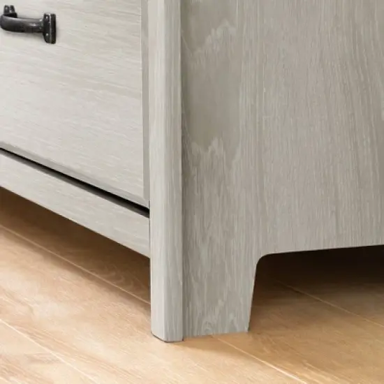 Ulysses 4-Drawer Chest Winter Oak - South Shore image {4}