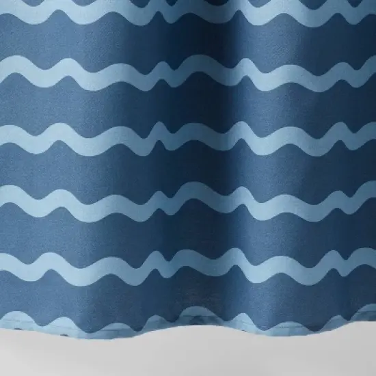 Wave Kids' Shower Curtain Blue - Pillowfort&trade; image {3}