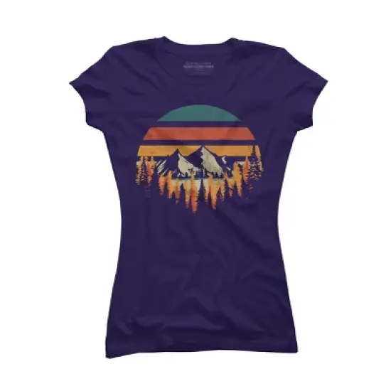 Junior's Design By Humans Deeply Wild By orangedan T-Shirt image {5}