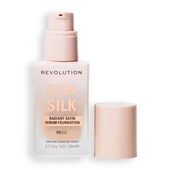 Makeup Revolution Skin Silk Serum Foundation - 0.77oz image {12}
