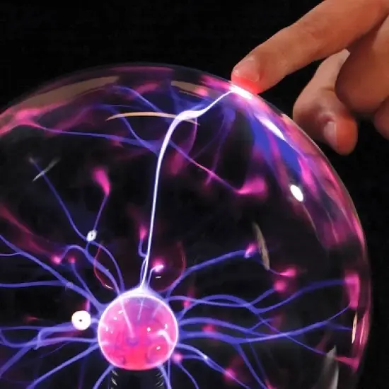 Discovery #Mindblown 6" Plasma Orb Science Kit Interactive Electricity Display image {3}
