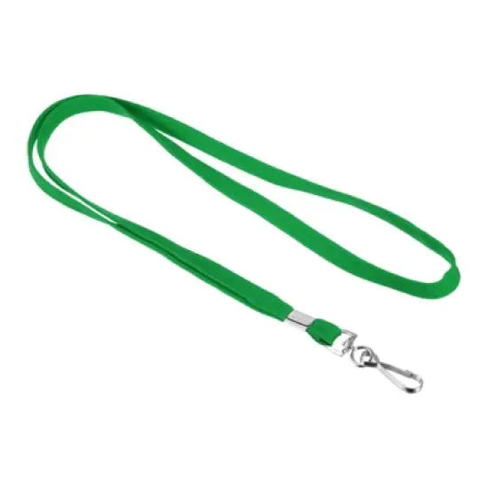 Unique Bargains Polyester Wear-resistant Lightweight ID Card Neck Lanyards with Hook 10 Pcs image {5}