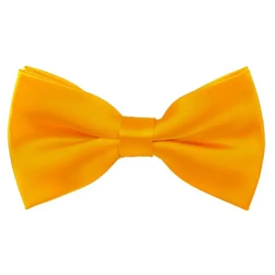 Men's Solid Color 2.5 W And 4.5 L Inch Pre-Tied adjustable Bow Ties image {33}