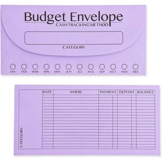 Paper Junkie 96 Pack Bulk Budget Envelopes for Cash System, Budgeting Tracker Binder, Money Saving Challenge, 12 Colors image {6}