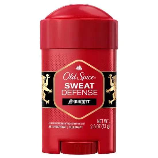 Old Spice Hardest Working Collection Sweat Defense Stronger Swagger Solid Antiperspirant & Deodorant - 2.6oz image {8}