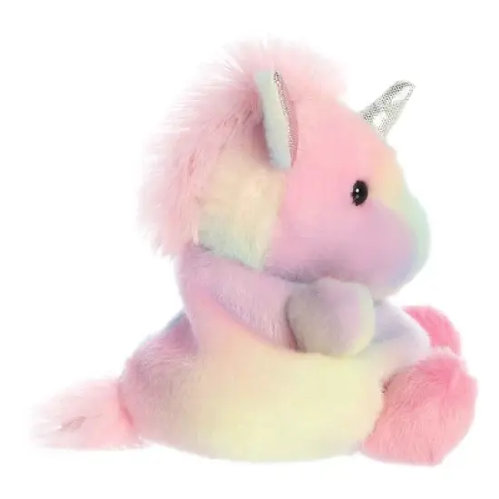 Aurora Mini Sorbet Unicorn Palm Pals Adorable Stuffed Animal Rainbow 5" image {2}