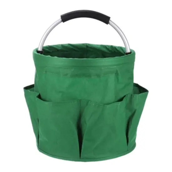 Unique Bargains 600D Oxford Waterproof Garden Tool Organizer Storage Carrier Bag 17L image {9}