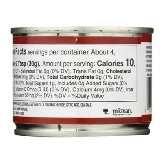 Rio Luna Organic Diced Jalapenos - Case of 12/4 oz image {2}