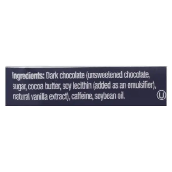 Awake Dark Chocolate Bites 54% Cacao - Case of 50/.47 oz image {5}
