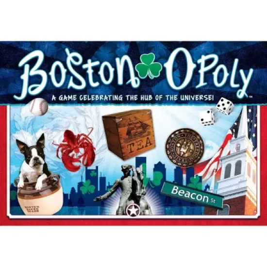 Late For The Sky: Boston-Opoly Monopoly Board Game image {2}