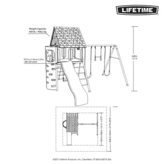 Lifetime Big Stuff &reg; Swing Set, Primary Colors (91086) image {5}