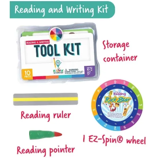 Carson Dellosa Education Be Clever Wherever, Reading & Writing Tool Kit Manipulative, Grade K-2 image {1}