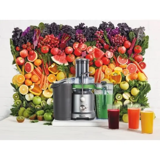 Breville Cold Juice Fountain: 2-Speed Juicer Machine, 850W, Stainless Steel Blades, 3" Feed Chute, Dishwasher-Safe image {2}