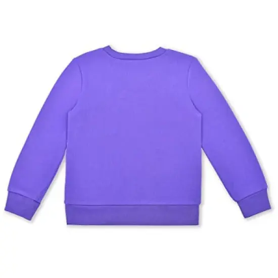 Disney Girl's 2-Pack Fearless Frozen Graphic Pullover Sweatshirt and Taped Jogger Pants Set for kids image {4}