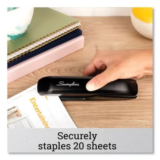 Swingline Standard Stapler Value Pack, 20-Sheet Capacity, Black image {1}