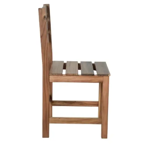 FIONECA High-Quality Acacia Wood Outdoor Table & Chair Set for Patio, Balcony, Backyard image {13}