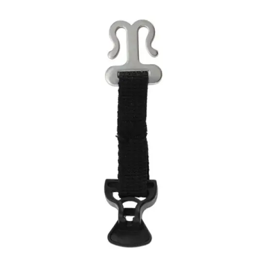 Unique Bargains Portable Tent Fixed Buckle Black 1 Pc image {6}