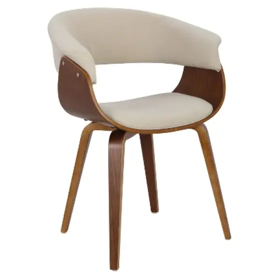 Vintage Mode Mid-Century Modern Dining Accent Chair - LumiSource image {7}