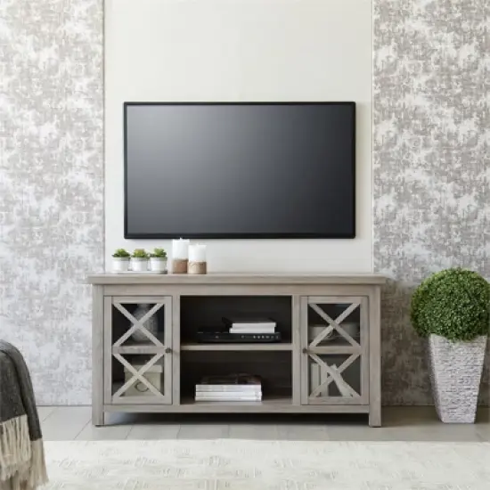 Gray Oak TV Stand - Henn&Hart image {3}