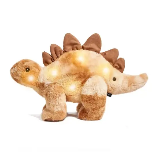 FAO Schwarz 12" Stegosaurus LED Plush with Sound image {5}