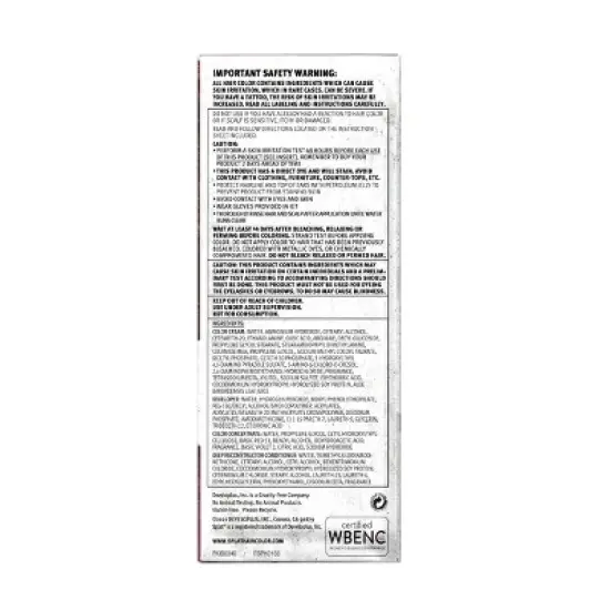 Splat Double Lift Kit Permanent Hair Color - Plum Siren - 5.75 fl oz image {2}