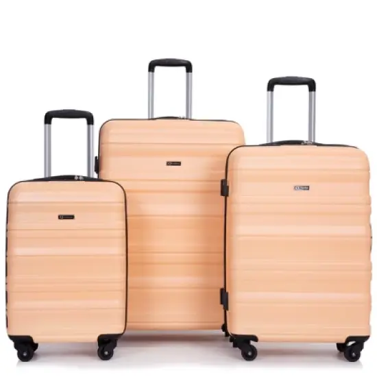 Dexmalle Expandable 3 Piece Luggage Sets image {12}