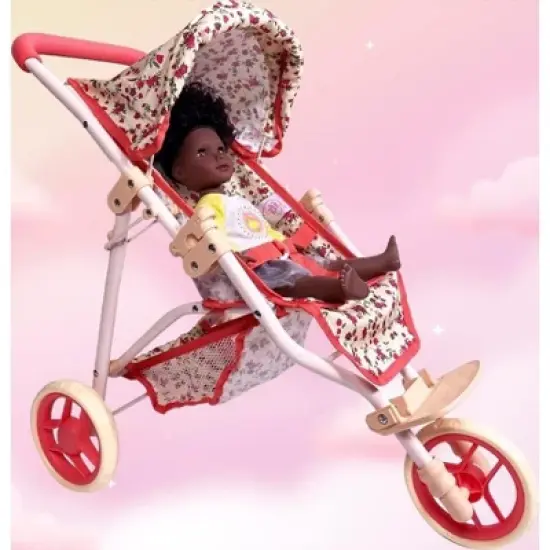 The New York Doll Collection Baby Doll Stroller - Jogging Toy Stroller image {6}