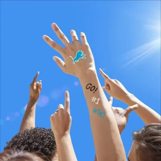 NFL Detroit Lions Temporary Tattoo Marker - 3pk image {2}