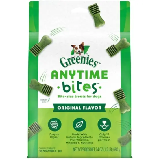Greenies Anytime Bites Chicken Chews Dog Treats- All Stages image {4}